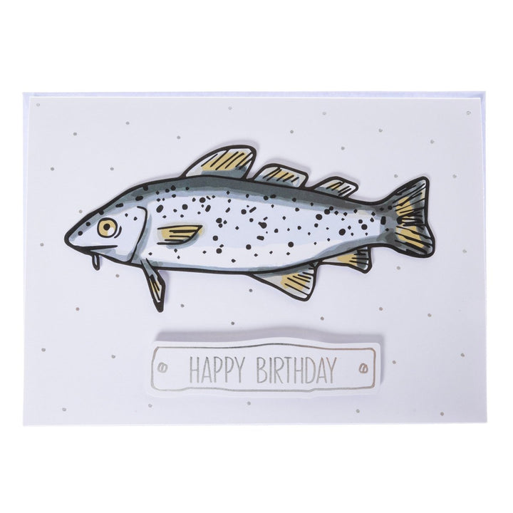 Cod Birthday Handmade Card - Graphique de France