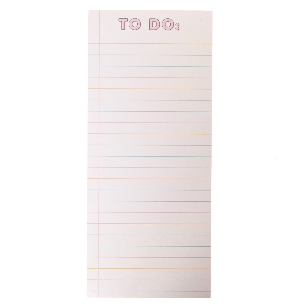 Colorful Cream To-Do Magnetic Notepad | 100 Sheets – Graphique de France