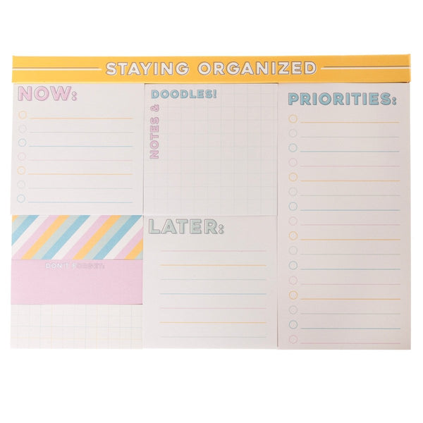 Colorful Cream Sticky Notes Set - Graphique de France