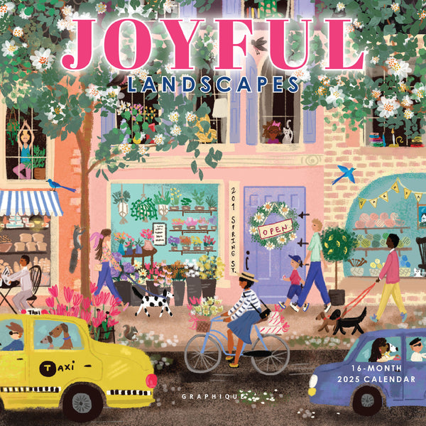 Joyful Landscapes 7 x 7 Mini Calendar