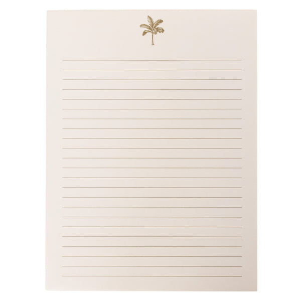 Palm Tree Large Notepad