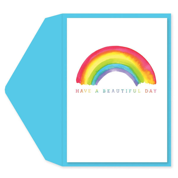 Rainbow Blank Card