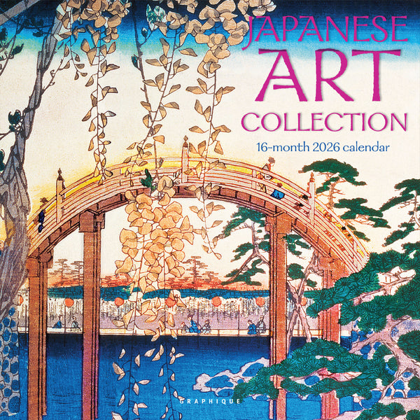 Japanese Art Collection 12 x 12 Wall Calendar