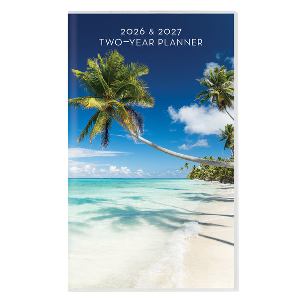 Island Paradise 2-Year Pocket Planner