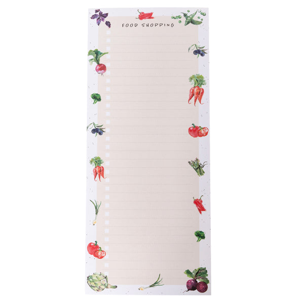 Vegetable Magnetic Notepad
