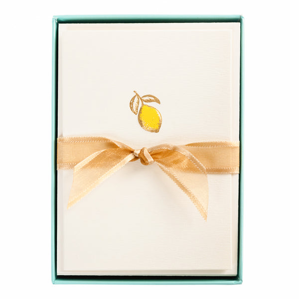 Lemon La Petite Presse Boxed Card