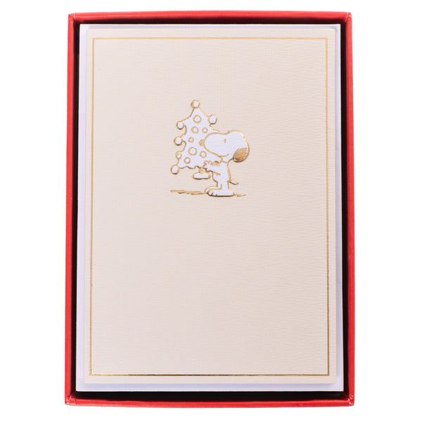 Peanuts Tree Petite Boxed Cards