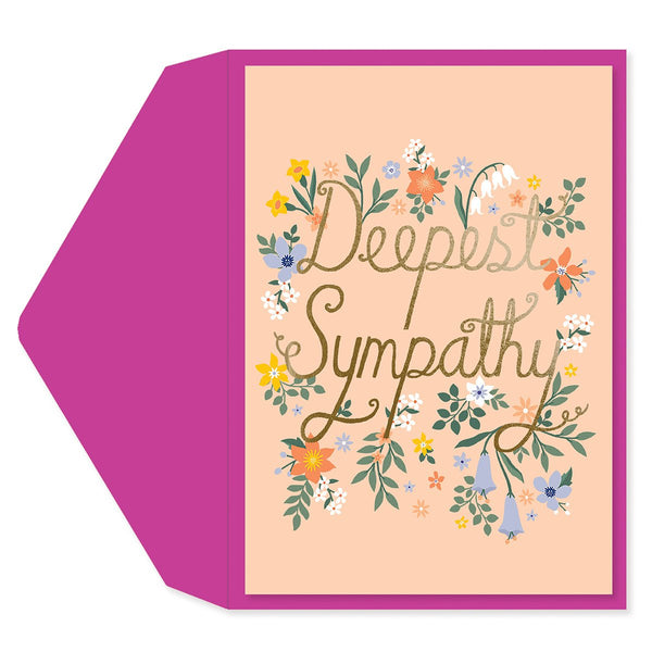 Deepest Sympathy Sympathy Card - Graphique de France