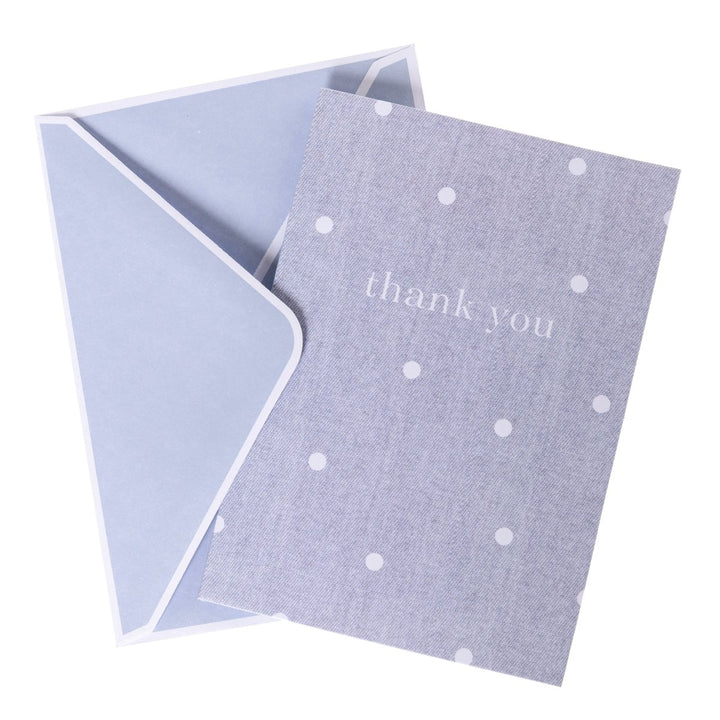 Denim Polka Dot Boxed Cards - Graphique de France