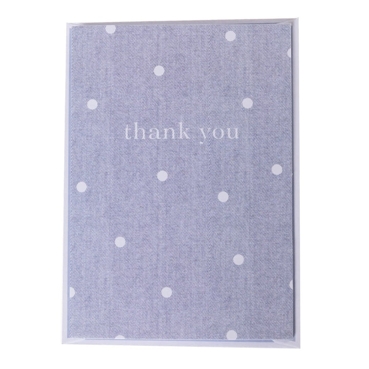 Denim Polka Dot Boxed Cards - Graphique de France