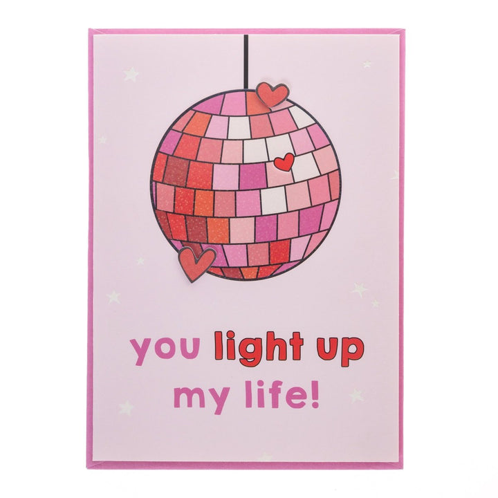 Disco Ball Handmade Card - Graphique de France