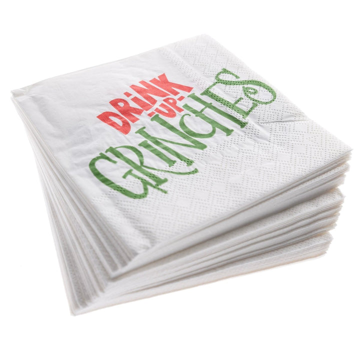 Drink Up Holiday Cocktail Napkins - Graphique de France