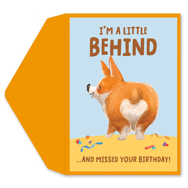 Corgi Greeting Card