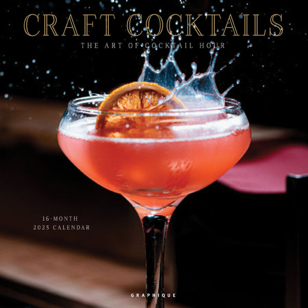 Craft Cocktail 12 x 12 Wall Calendar
