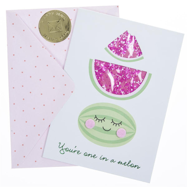 Watermelons Thank You Handmade Card