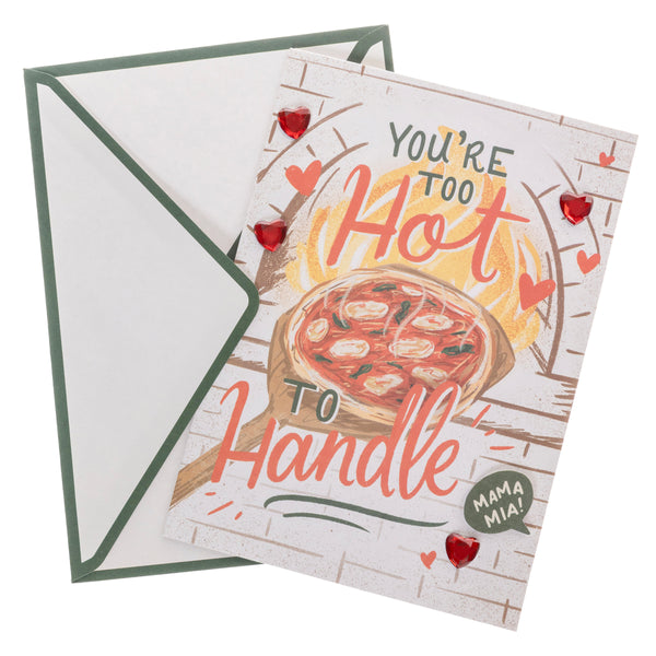 Too Hot to Handle Handmade Card