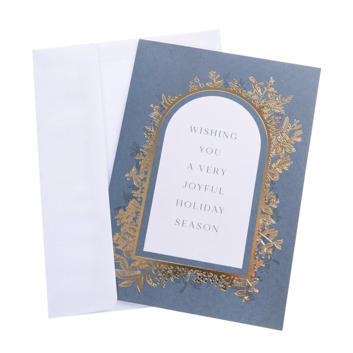 Ethereal Blue Large Classic Holiday Boxed Card - Graphique de France