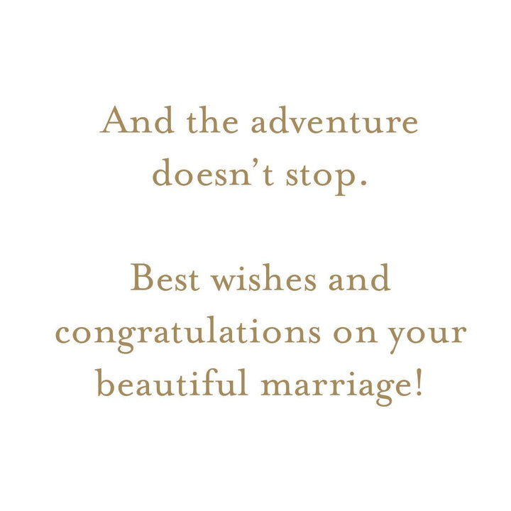 Ever After Begins Wedding Card - Graphique de France