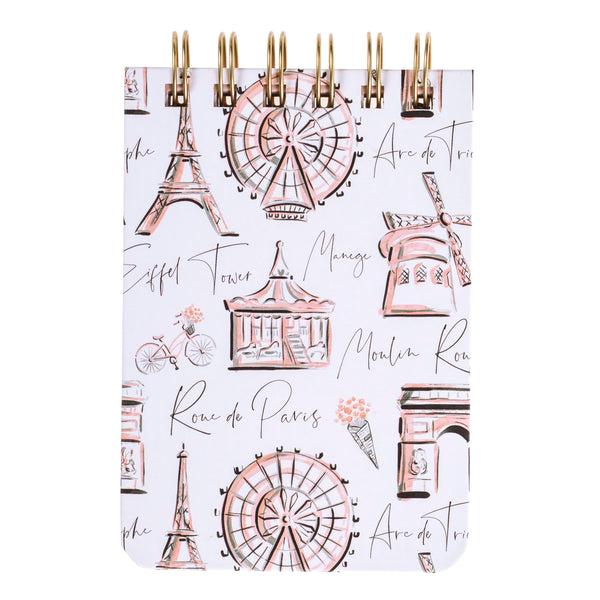 Meet me in Paris Petite Wire-o Notepad