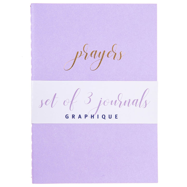 Faith Set of 3 Mini Journals - Graphique de France