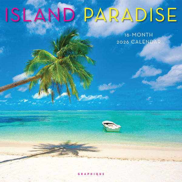Island Paradise 12 x 12 Wall Calendar
