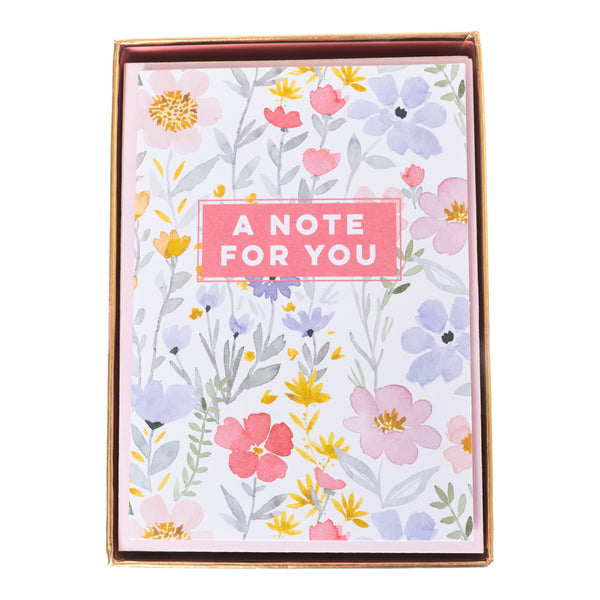 Spring Floral Boxed Cards