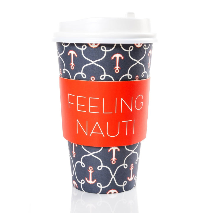 Feeling Nauti 12 Disposable Travel Cups - Graphique de France