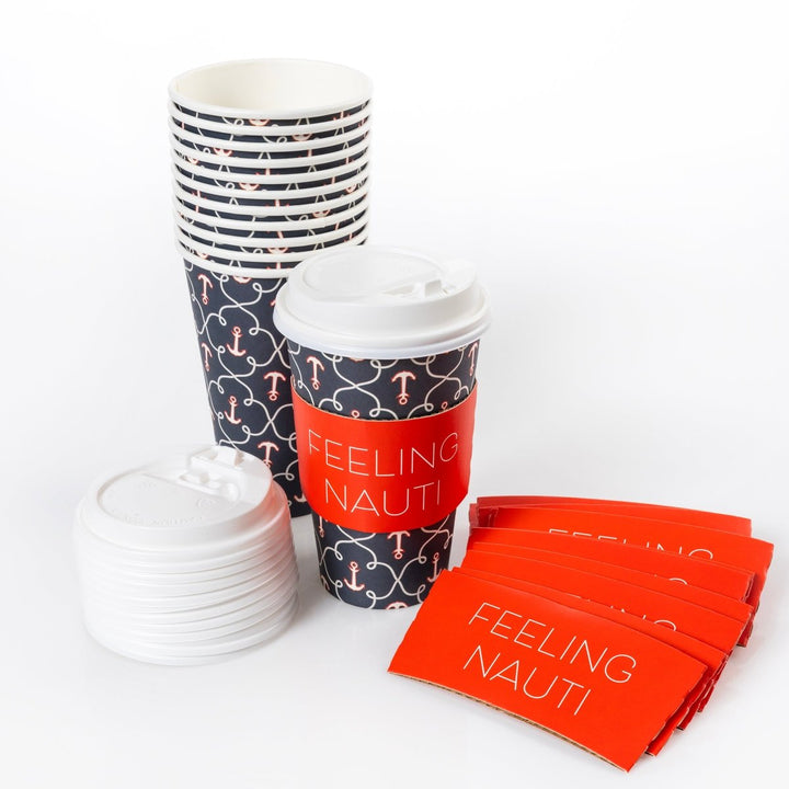 Feeling Nauti 12 Disposable Travel Cups - Graphique de France