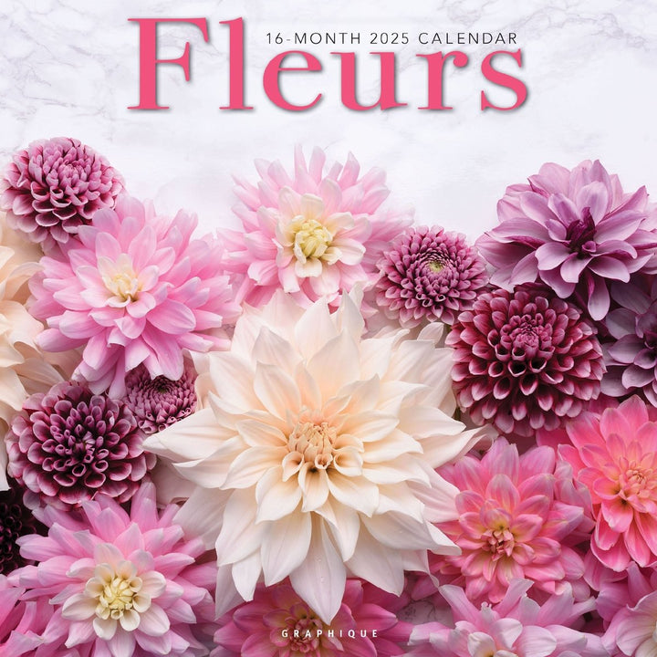 Fleurs 12 x 12 Wall Calendar - Graphique de France