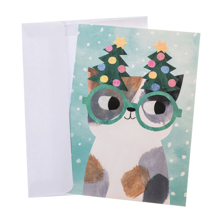 Funny Cats Large Holiday Keepsake Boxed Cards - Graphique de France