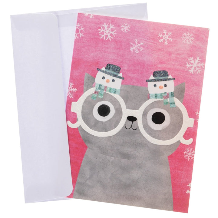 Funny Cats Large Holiday Keepsake Boxed Cards - Graphique de France