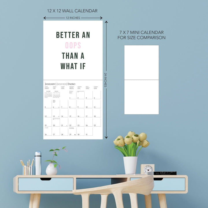 Girl Boss 12 x 12 Wall Calendar - Graphique de France