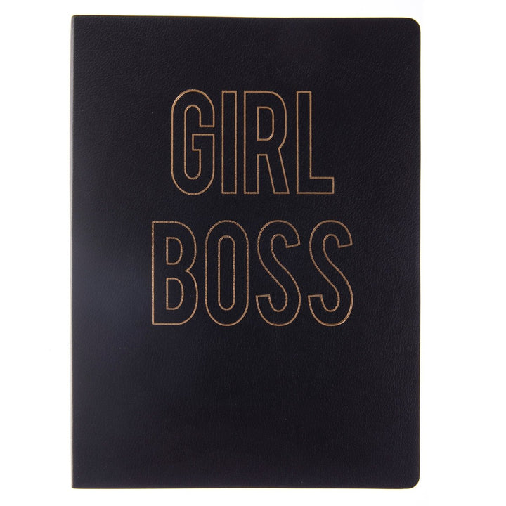 Girl Boss 7 x 9 Vegan Leather Journal - Graphique de France