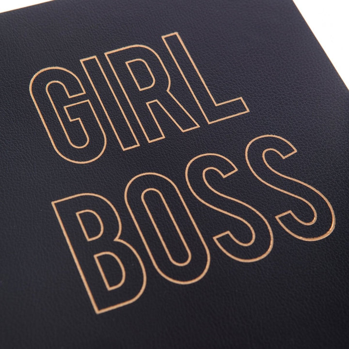 Girl Boss 7 x 9 Vegan Leather Journal - Graphique de France