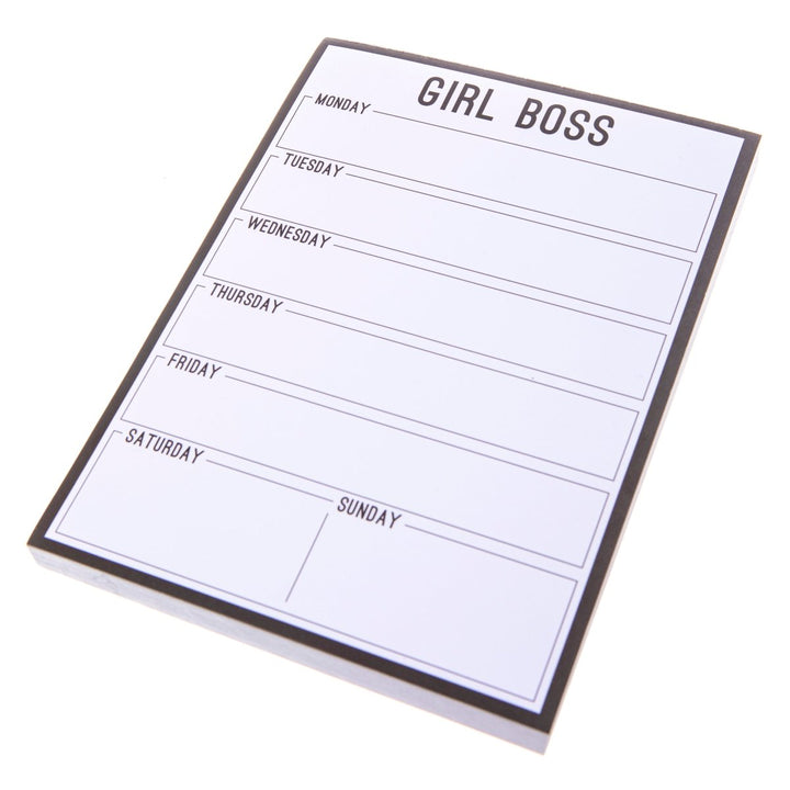 Girl Boss Large Notepad - Graphique de France