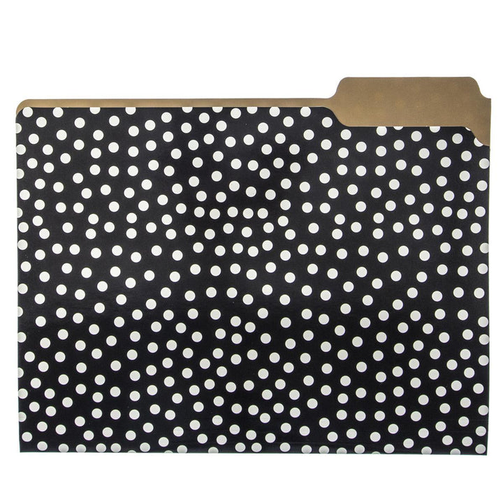 Gold Dots File Folder Set - Graphique de France