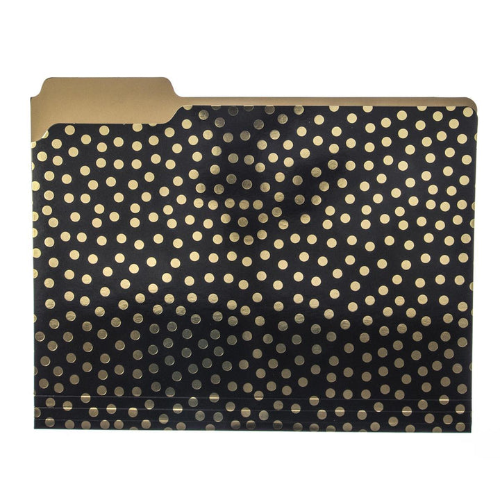 Gold Dots File Folder Set - Graphique de France