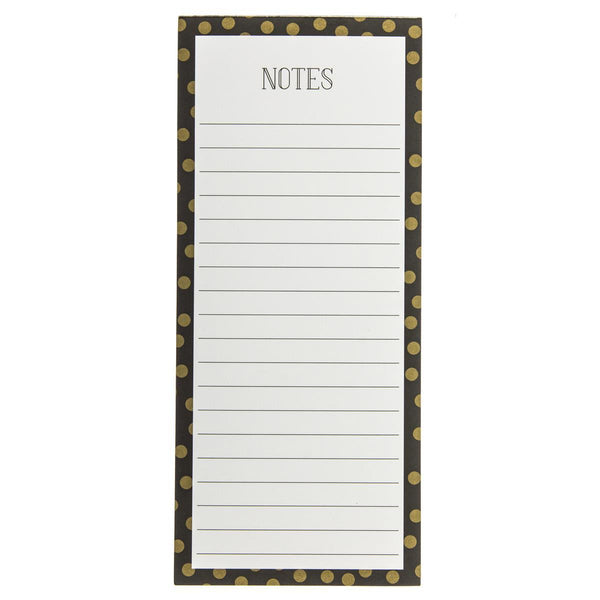 Gold Dots Magnetic Notepad - Graphique de France