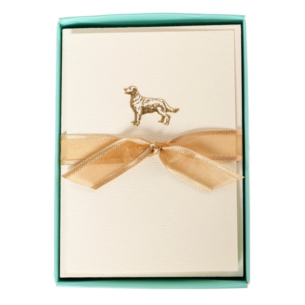 Golden Retriever La Petite Presse Boxed Card - Graphique de France