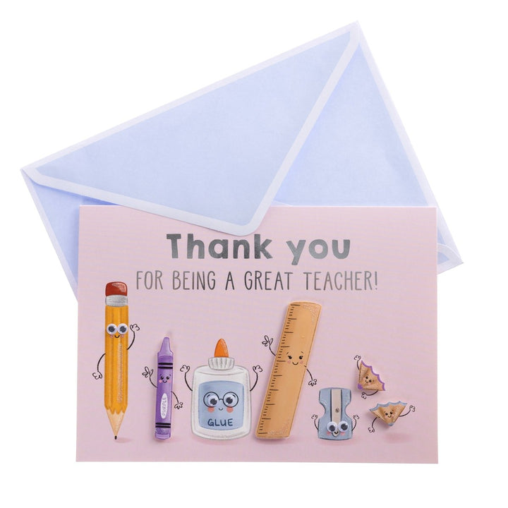 Great Teacher Supplies Handmade Card - Graphique de France