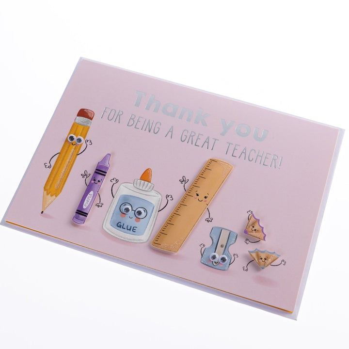 Great Teacher Supplies Handmade Card - Graphique de France