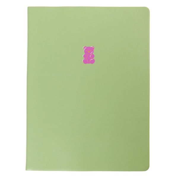 Gummy Bear 6 x 8 Vegan Leather Journal - Graphique de France