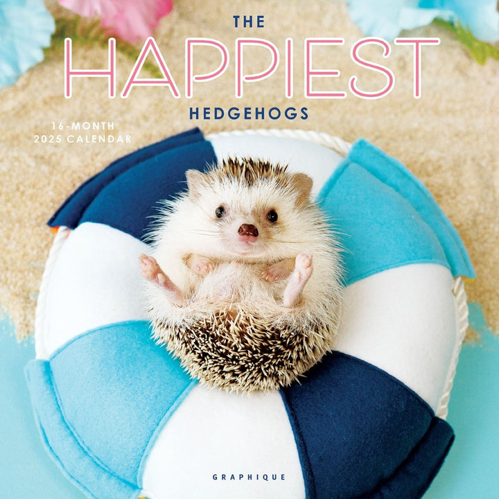 Happiest Hedgehogs 12 x 12 Wall Calendar - Graphique de France