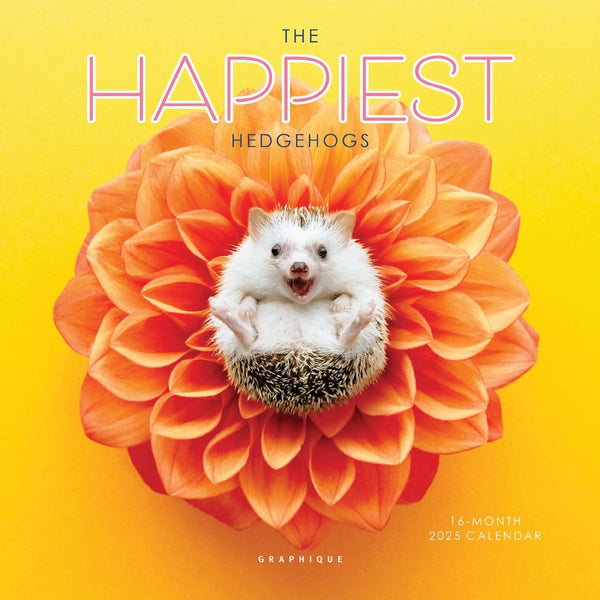 Happiest Hedgehogs 7 x 7 Mini Calendar - Graphique de France