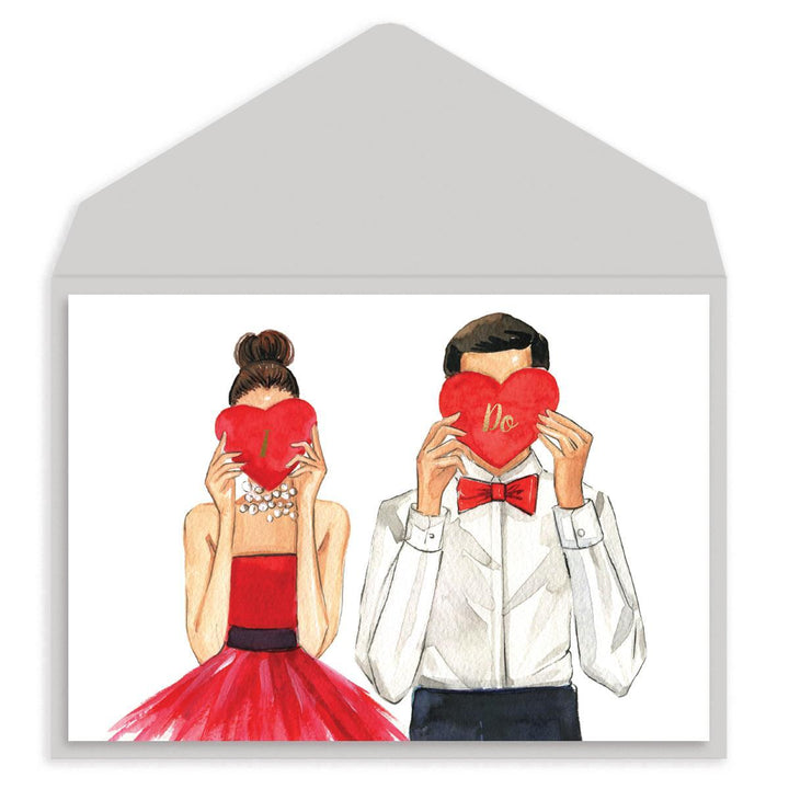 I Do Couple Wedding Card - Graphique de France