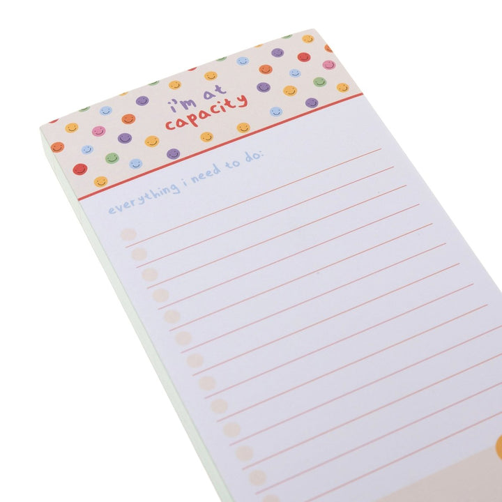 Im At Capacity Magnetic Notepad - Graphique de France