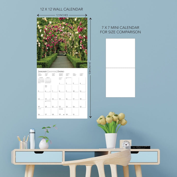 In the Garden 12 x 12 Wall Calendar - Graphique de France