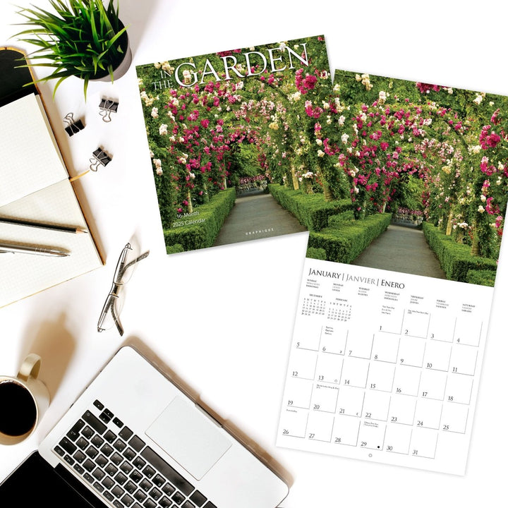 In the Garden 12 x 12 Wall Calendar - Graphique de France