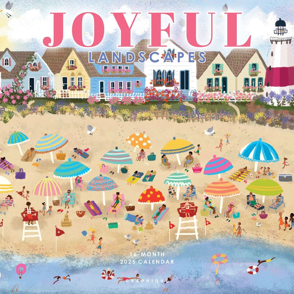 Joyful Landscapes 12 x 12 Wall Calendar - Graphique de France