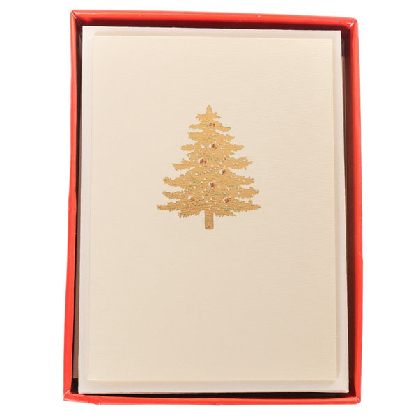 La Petite Noel Christmas Tree La Petite Presse Noel Boxed Cards - Graphique de France